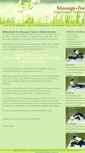 Mobile Screenshot of massage-traum.de